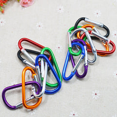 10pcs Water Bottle Hanging Buckle Durable Carabiner For Outdoor Hiking Climbing