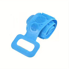 Extended Silicone Body Brush for Exfoliation and Skin Cleaning