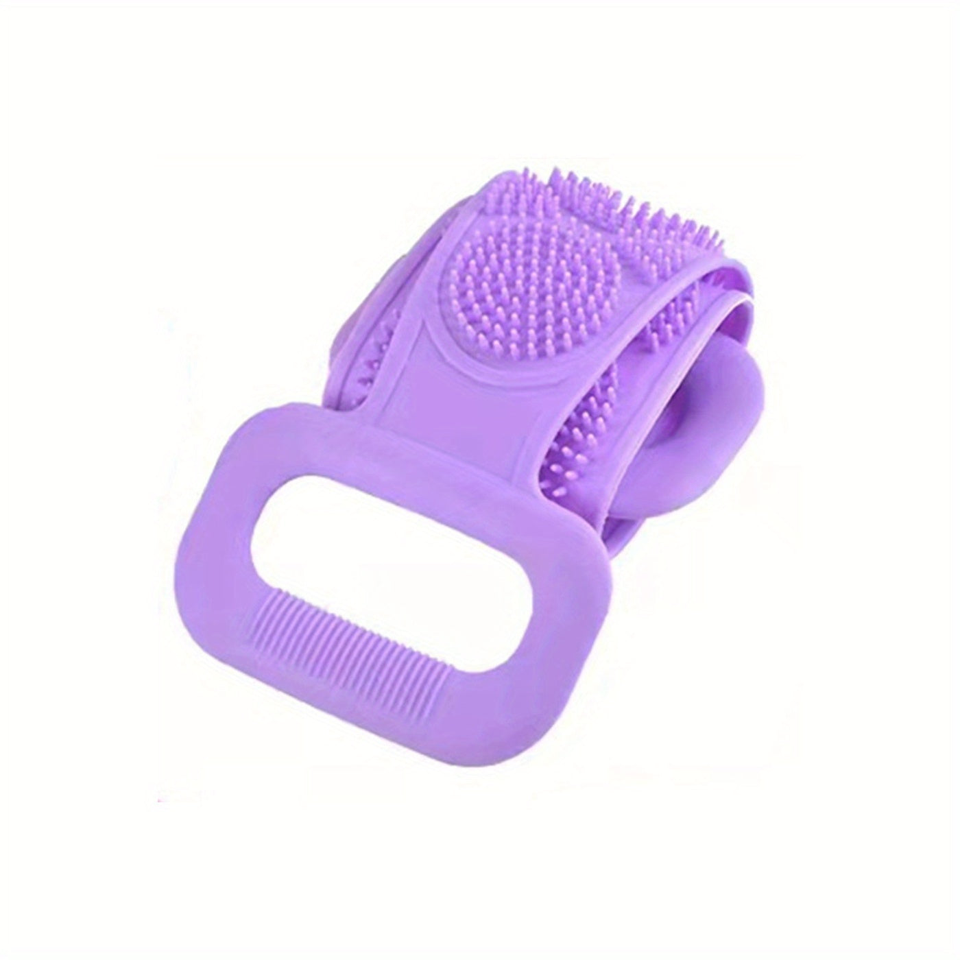 Extended Silicone Body Brush for Exfoliation and Skin Cleaning