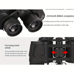 High Power Portable HD Binoculars for Travel Camping Hiking