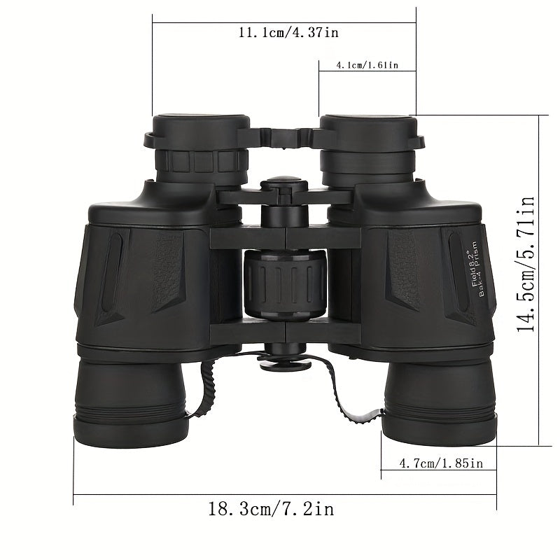High Power Portable HD Binoculars for Travel Camping Hiking