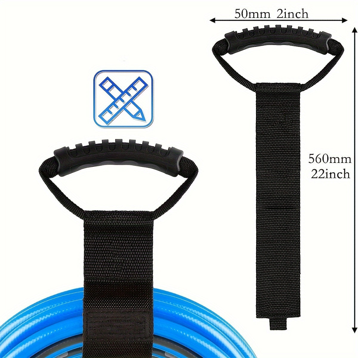 3pcs 55 88 Cm Storage Straps Vacuum Hose Organizer