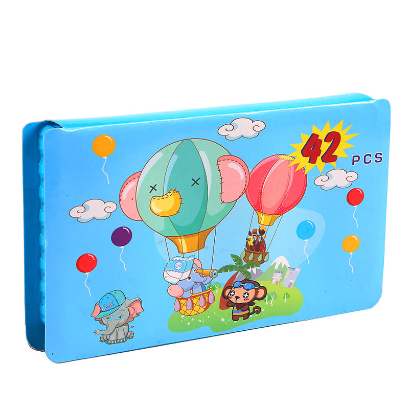 Watercolor Pen 42pcs Set Art Painting Wax Toy Gift Student Stationery