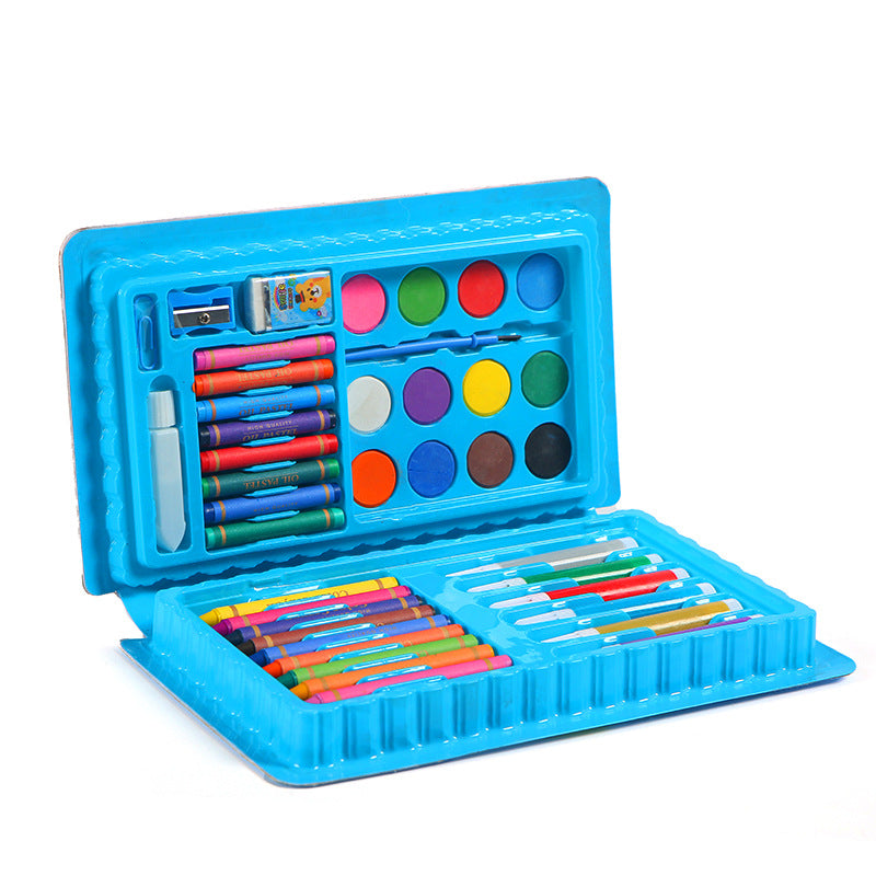 Watercolor Pen 42pcs Set Art Painting Wax Toy Gift Student Stationery