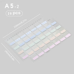 4 Sheets Index Stickers Daily Planner Label Memo Stickers DIY Scrapbooking
