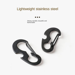 Multifunctional D-shaped Buckle Carabiner Bottle Opener