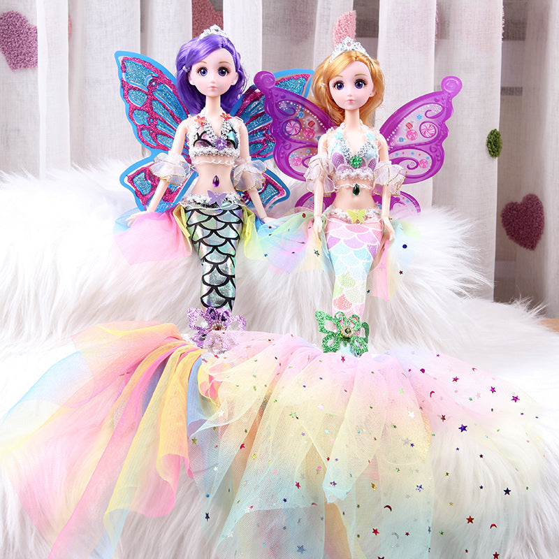 Mermaid Princess Doll Fish Scale Toy