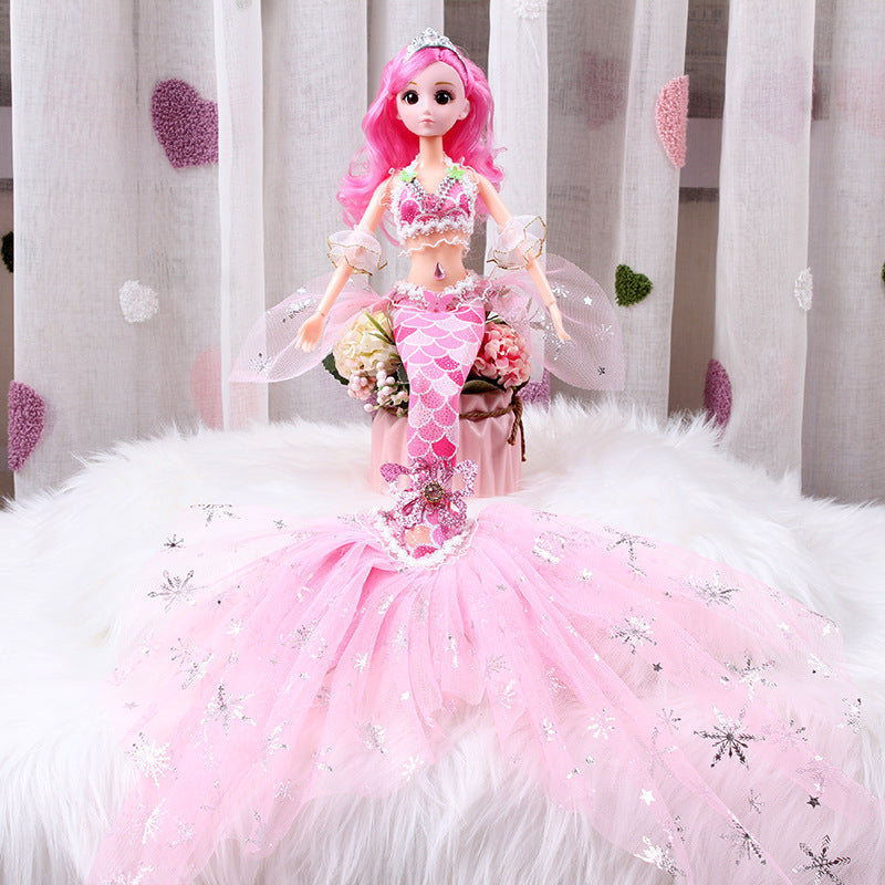 Mermaid Princess Doll Fish Scale Toy