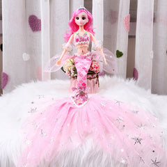 Mermaid Princess Doll Fish Scale Toy