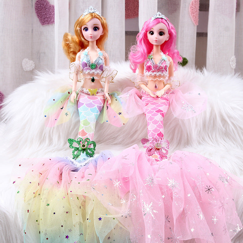 Mermaid Princess Doll Fish Scale Toy