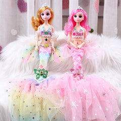 Mermaid Princess Doll Fish Scale Toy