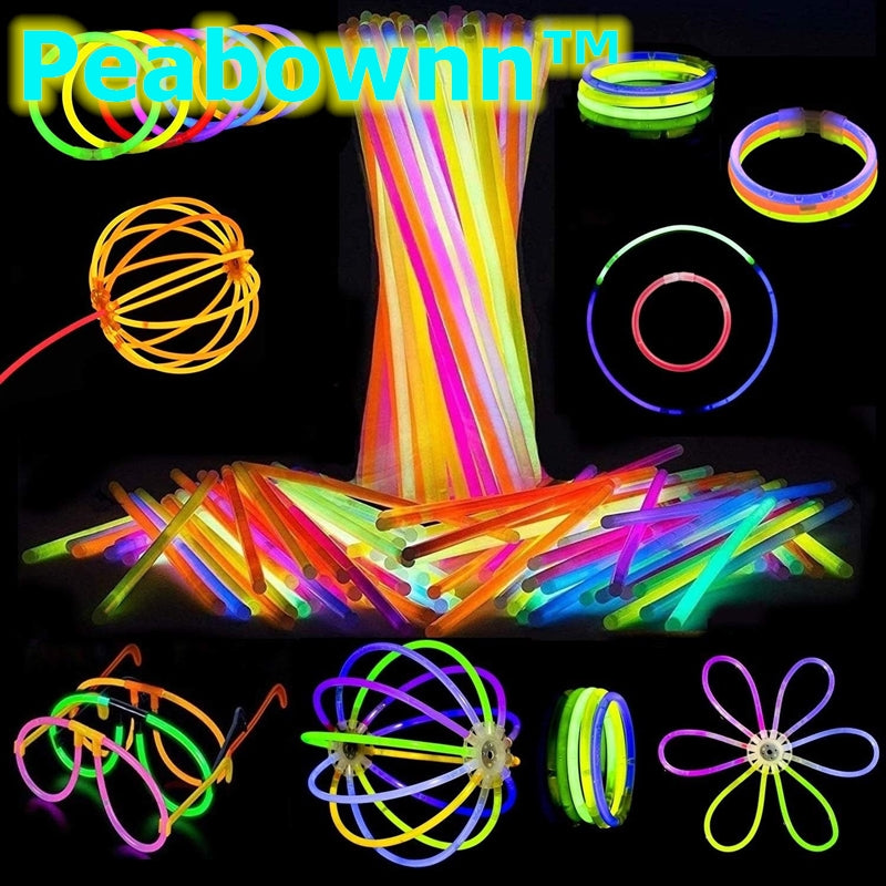 Fluorescent Glow Sticks Party Favors for Men and Women
