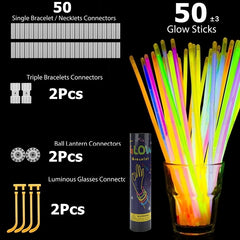Fluorescent Glow Sticks Party Favors for Men and Women