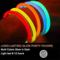 Fluorescent Glow Sticks Party Favors for Men and Women