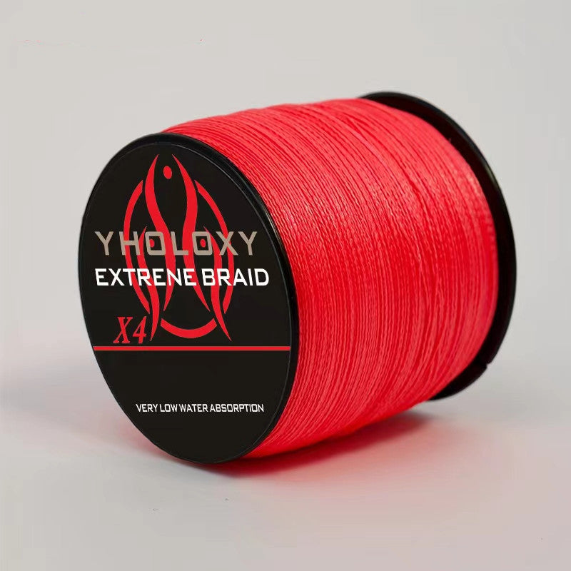 High 500m 1640ft 4 Strand PE Braided Fishing Line 6-100LB Pull