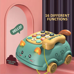 Kids Bilingual Simulation Phone Story Machine Baby Educational Toys