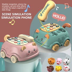 Kids Bilingual Simulation Phone Story Machine Baby Educational Toys