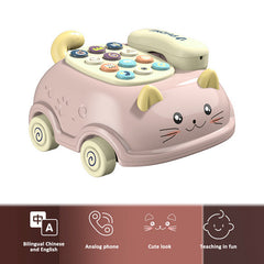 Kids Bilingual Simulation Phone Story Machine Baby Educational Toys