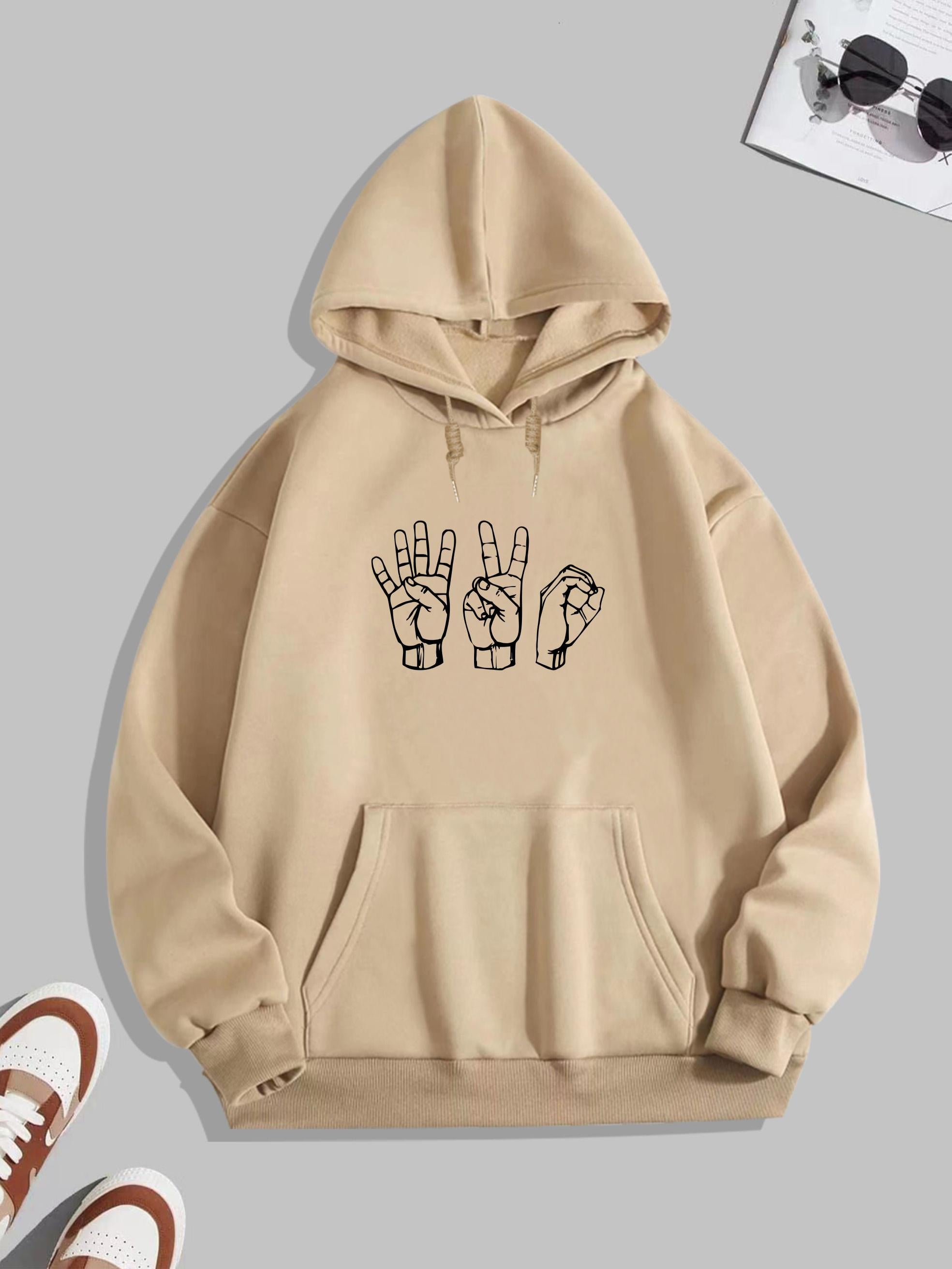 Men's Graphic Pullover Hoodie With Kangaroo Pocket