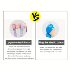 Yoga Stretch Strap Resistance Bands for Gym Dance Pilates