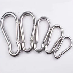 316 Stainless Steel Spring Hook Mountaineering Buckle