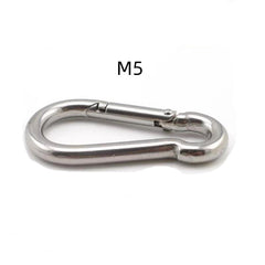 316 Stainless Steel Spring Hook Mountaineering Buckle