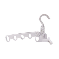 Foldable 5 Hole Hanger for Clothes Storage