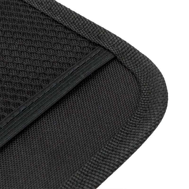 Car Storage Net Pocket PU Leather Mesh Bag Organizer