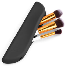 Travel Makeup Brush Holder Silicone Cosmetic Brush Bag