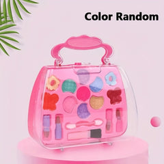 Kids Makeup Toy Set Handbag Cosmetics Box For Girls Play House Gift