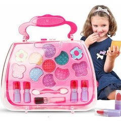 Kids Makeup Toy Set Handbag Cosmetics Box For Girls Play House Gift