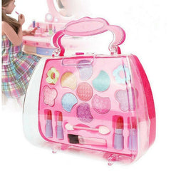 Kids Makeup Toy Set Handbag Cosmetics Box For Girls Play House Gift