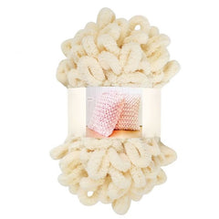 Coarse Yarn Finger Loops Yarn Donut Woven Ear Yarn for DIY Knitting