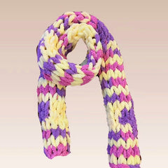 Coarse Yarn Finger Loops Yarn Donut Woven Ear Yarn for DIY Knitting