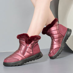 Women's Waterproof Snow Boots Winter Warm Hiking Boots