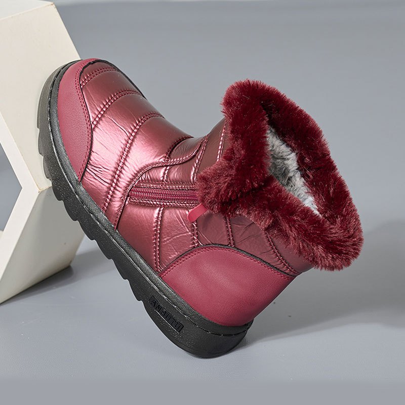 Women's Waterproof Snow Boots Winter Warm Hiking Boots