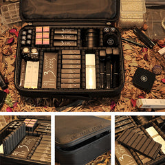 Professional Travel Makeup Case Large Capacity Makeup Train Case
