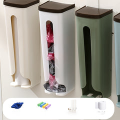 Plastic Bag Holder Wall Hanging Storage Dispenser