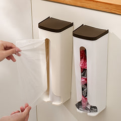 Plastic Bag Holder Wall Hanging Storage Dispenser