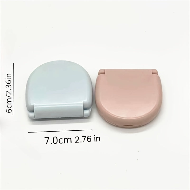 4pcs Mini Portable Sewing Kit With Storage Box Travel & Household Sewing Kit