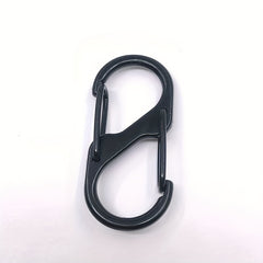 10pcs Alloy Spring Snap Hook Carabiner for Hiking Camping