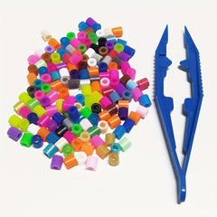 Plastic Small Tweezers for Bean Combination DIY Tools