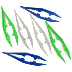 Plastic Small Tweezers for Bean Combination DIY Tools