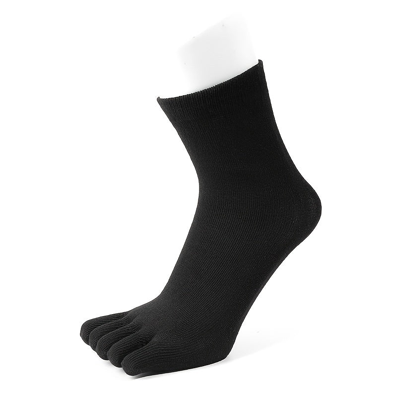 Men's Breathable Toe Socks, 1 Pair