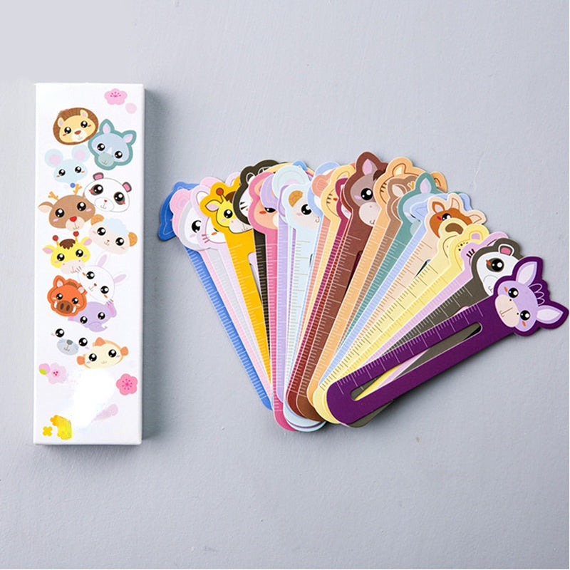 30pcs Animal Bookmarks - Ideal Gift For Students, Friends & Family