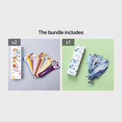 30pcs Animal Bookmarks - Ideal Gift For Students, Friends & Family