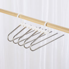 9 Layers Pants Hanger Space Saver Organizer with Hooks