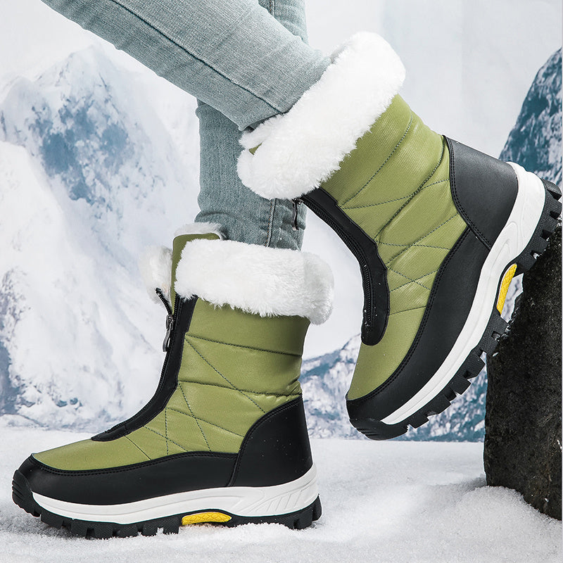 Non Slip Zipper Hiking Boots for Women