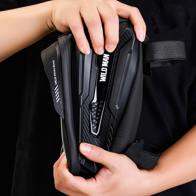 Mountain Bike Top Tube Storage Bag Rainproof Phone Case