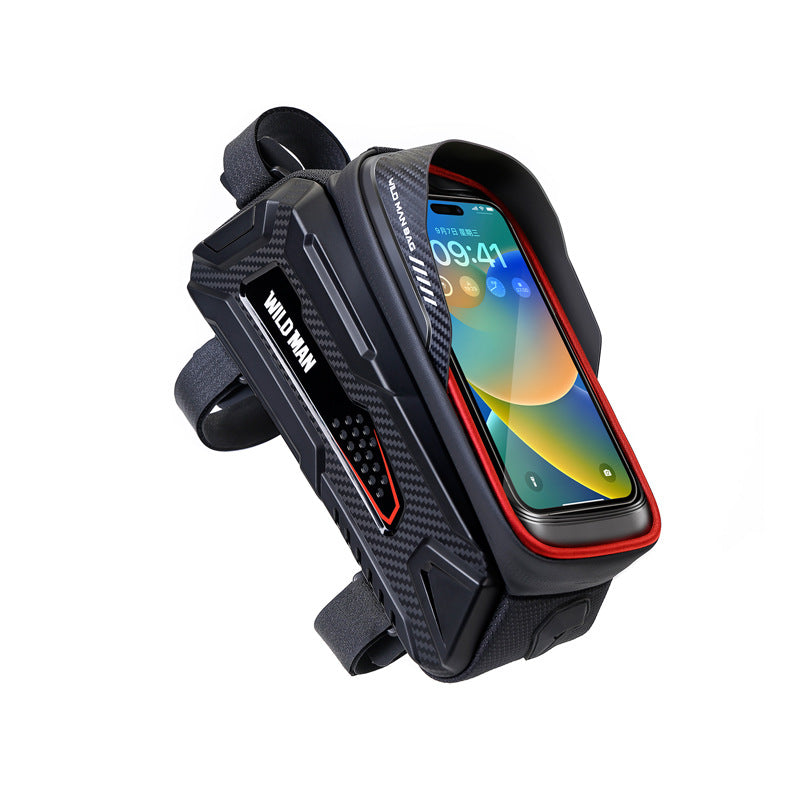 Mountain Bike Top Tube Storage Bag Rainproof Phone Case